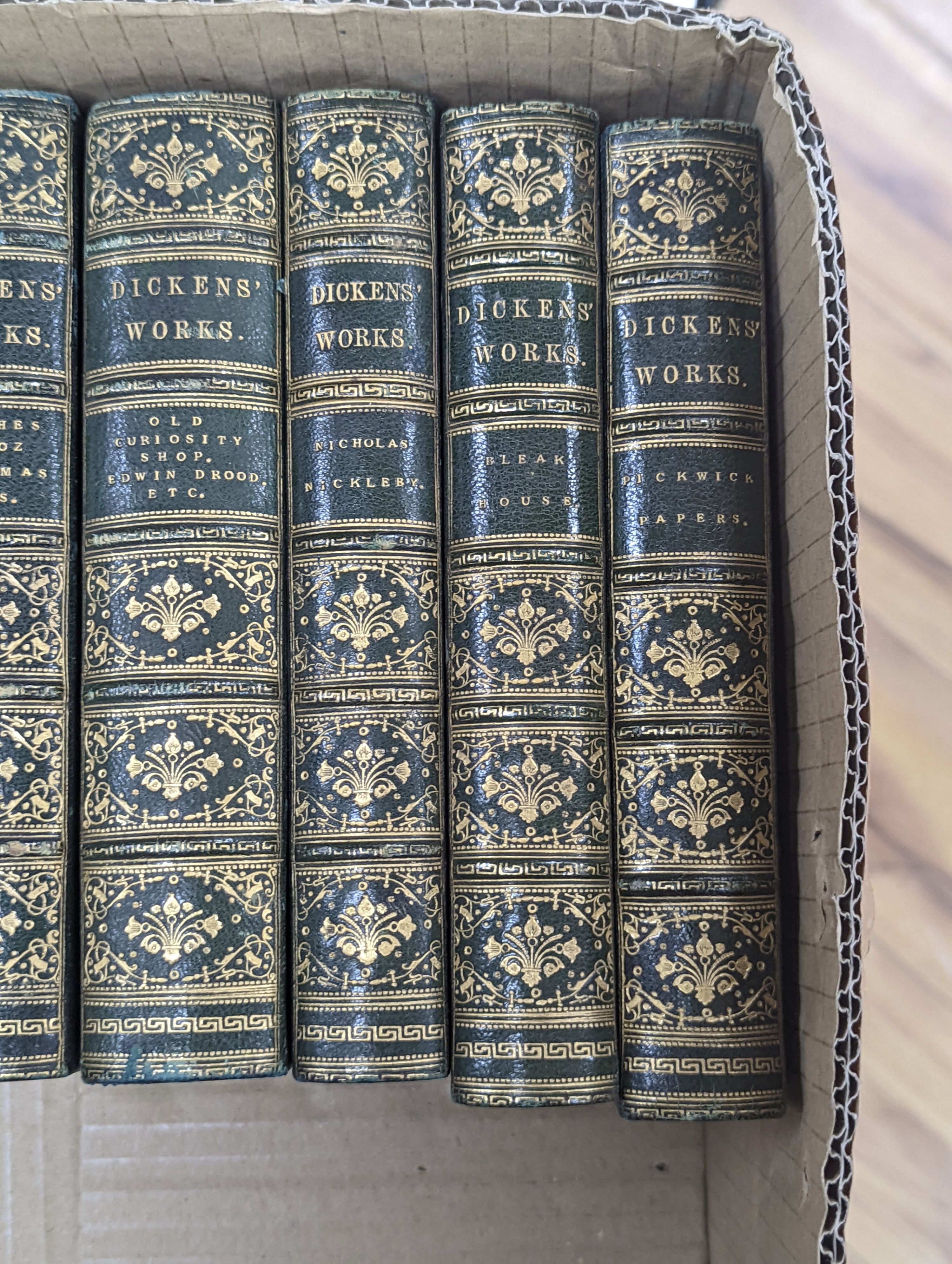 Bindings - Quarto and Octavo Volumes - various leathers and styles, 19th and 20th century (13 in total)